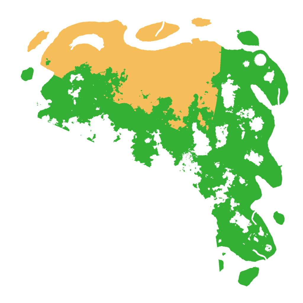 Biome Rust Map: Procedural Map, Size: 4500, Seed: 1396301112