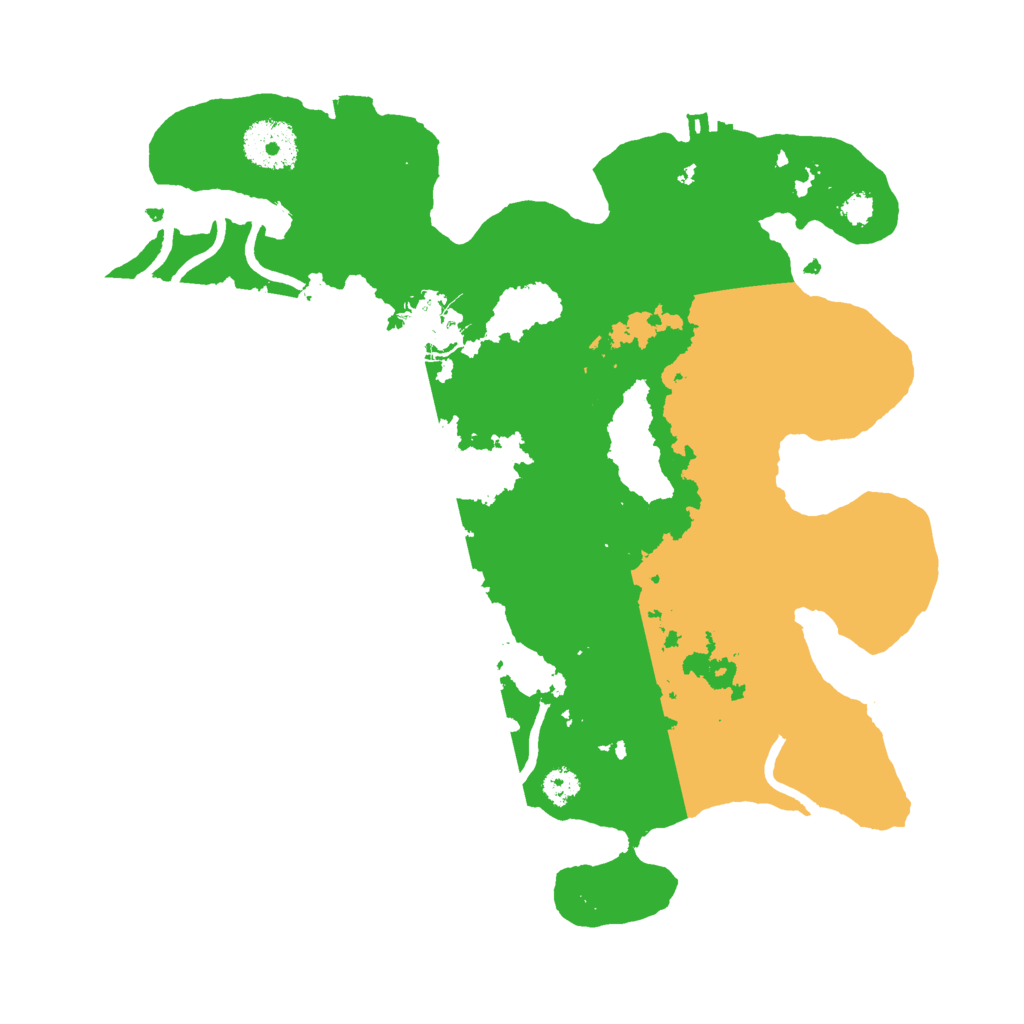 Biome Rust Map: Procedural Map, Size: 3000, Seed: 1473186686