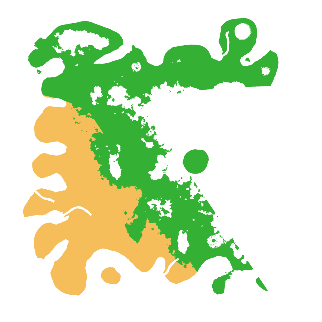 Biome Rust Map: Procedural Map, Size: 3500, Seed: 1425826449