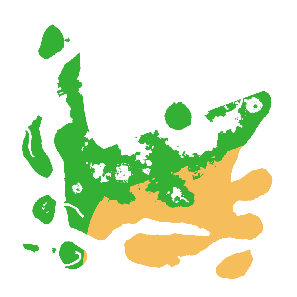 Biome Rust Map: Procedural Map, Size: 3000, Seed: 925719597