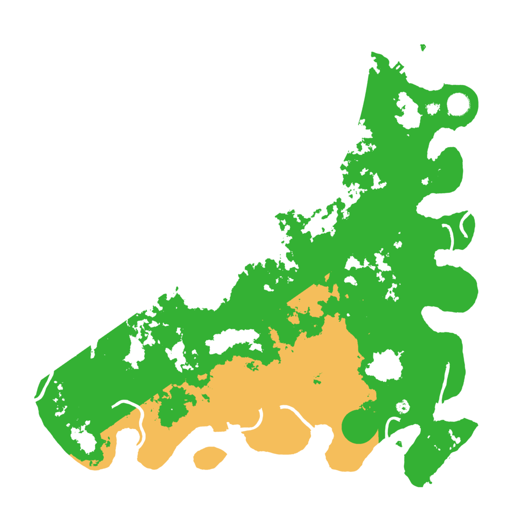 Biome Rust Map: Procedural Map, Size: 4000, Seed: 7154878
