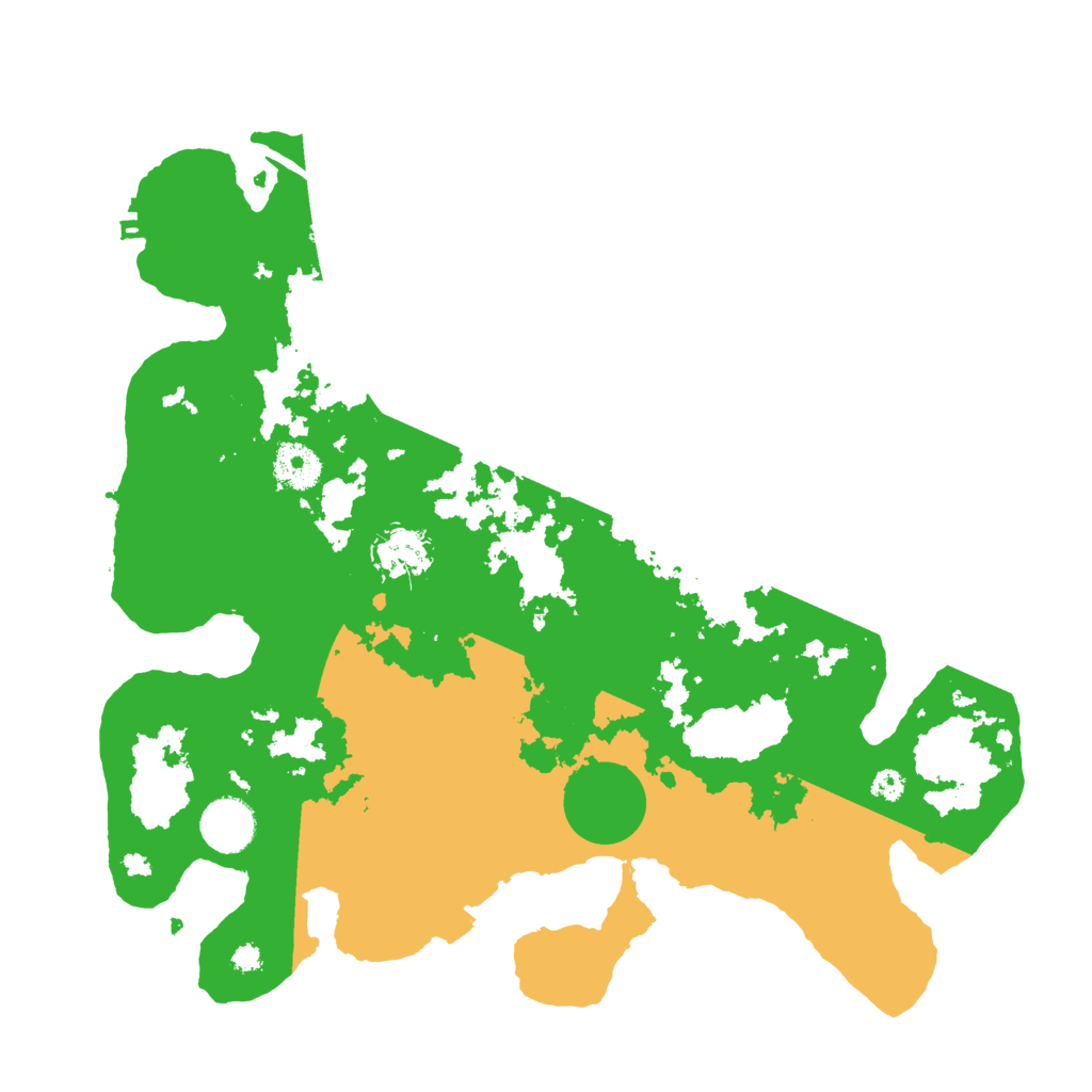 Biome Rust Map: Procedural Map, Size: 3500, Seed: 987802343