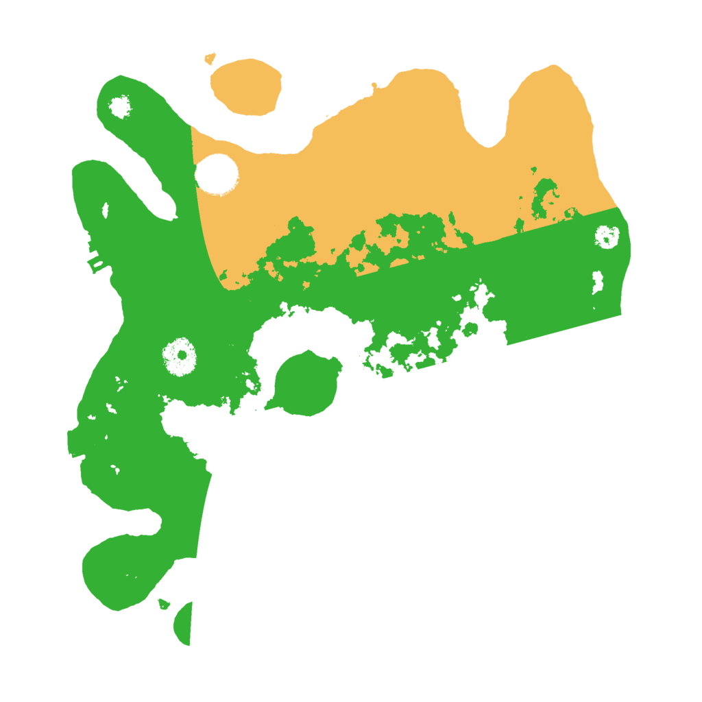 Biome Rust Map: Procedural Map, Size: 3000, Seed: 78834487