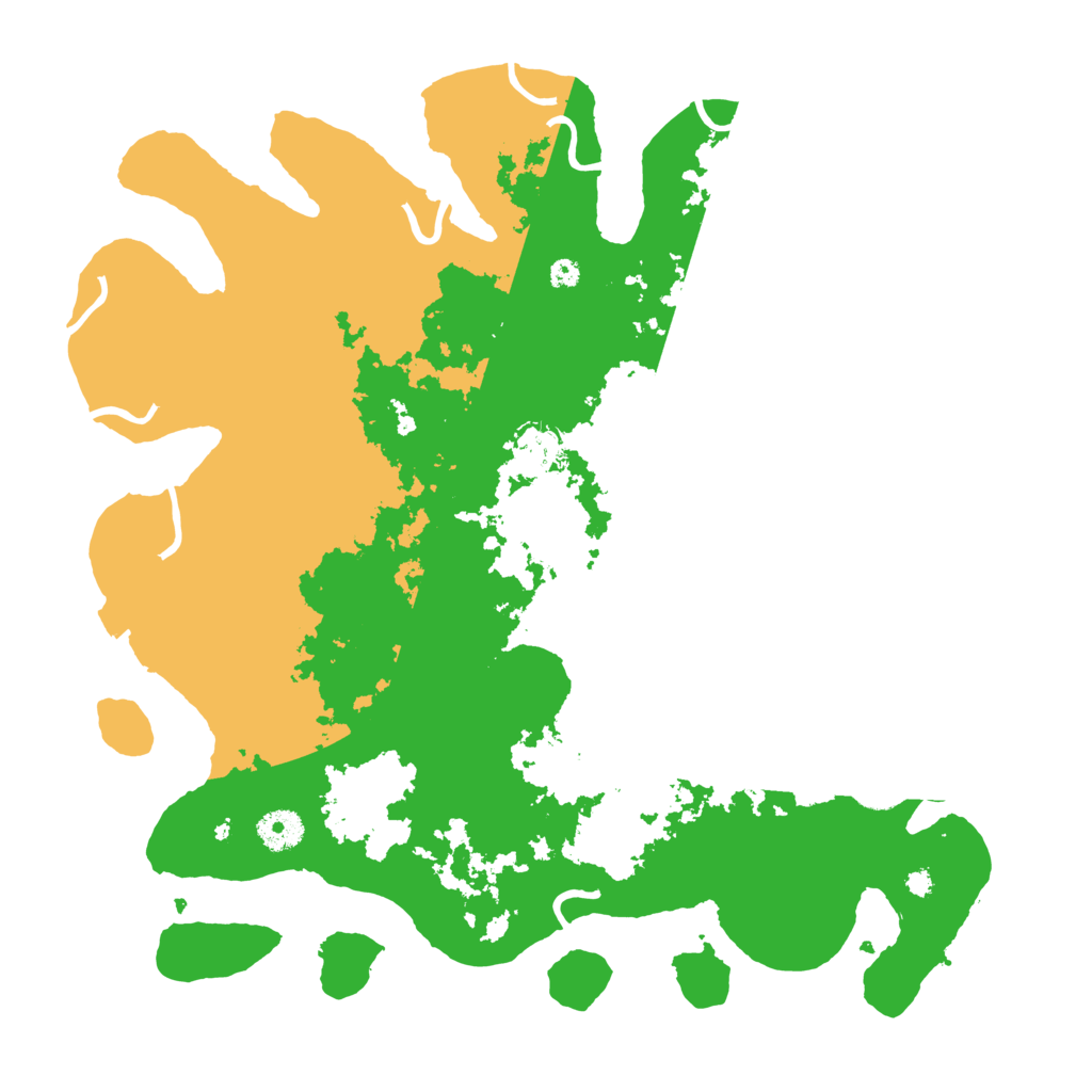 Biome Rust Map: Procedural Map, Size: 3800, Seed: 5672316