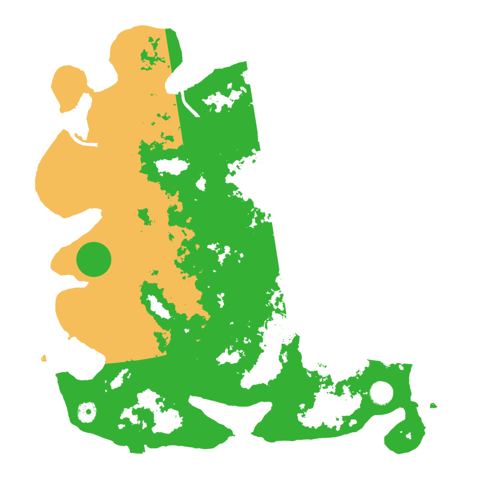 Biome Rust Map: Procedural Map, Size: 3800, Seed: 84291813