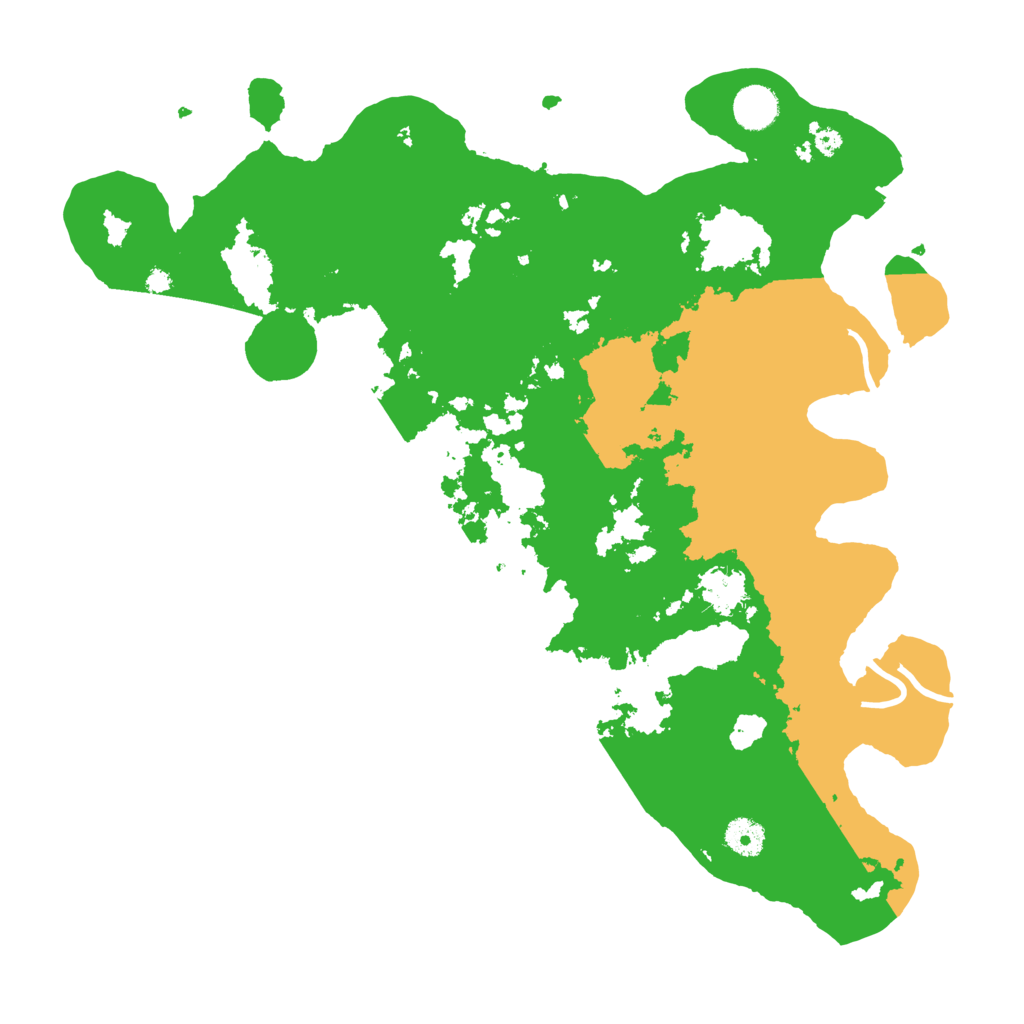 Biome Rust Map: Procedural Map, Size: 4000, Seed: 14531071