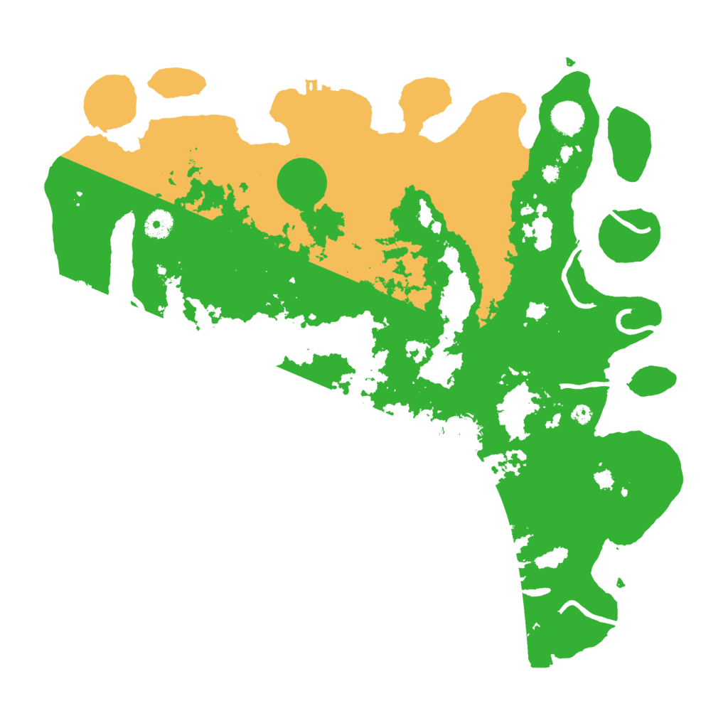 Biome Rust Map: Procedural Map, Size: 3850, Seed: 14903916