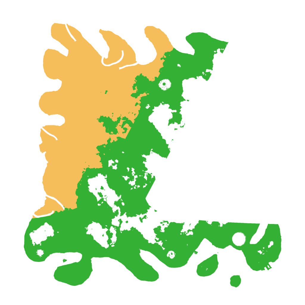 Biome Rust Map: Procedural Map, Size: 4000, Seed: 9412