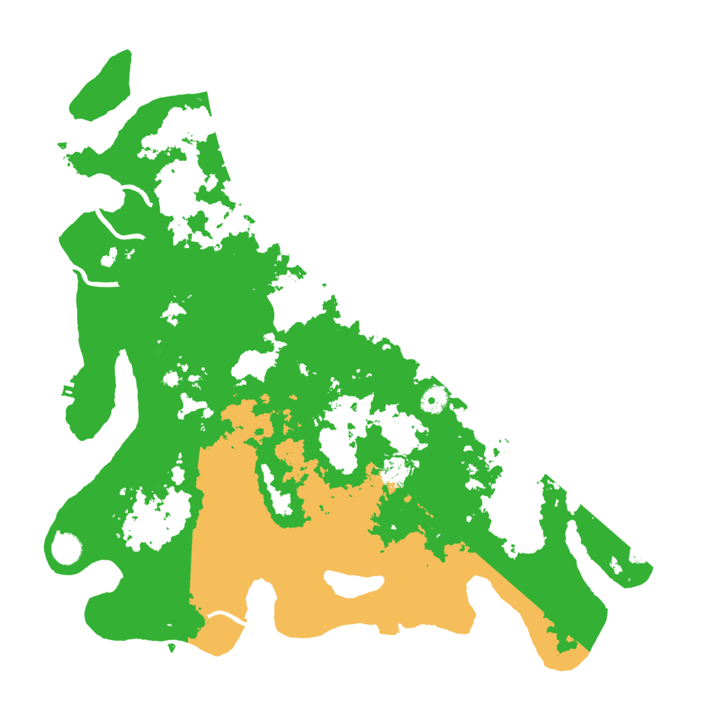 Biome Rust Map: Procedural Map, Size: 4100, Seed: 49175464