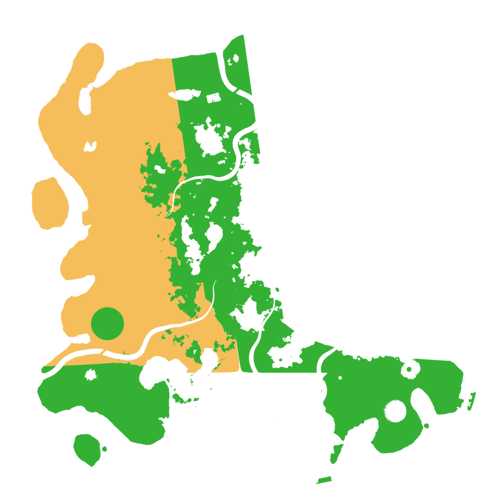 Biome Rust Map: Procedural Map, Size: 4000, Seed: 1705710447