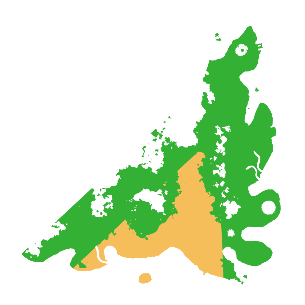 Biome Rust Map: Procedural Map, Size: 3850, Seed: 4767804