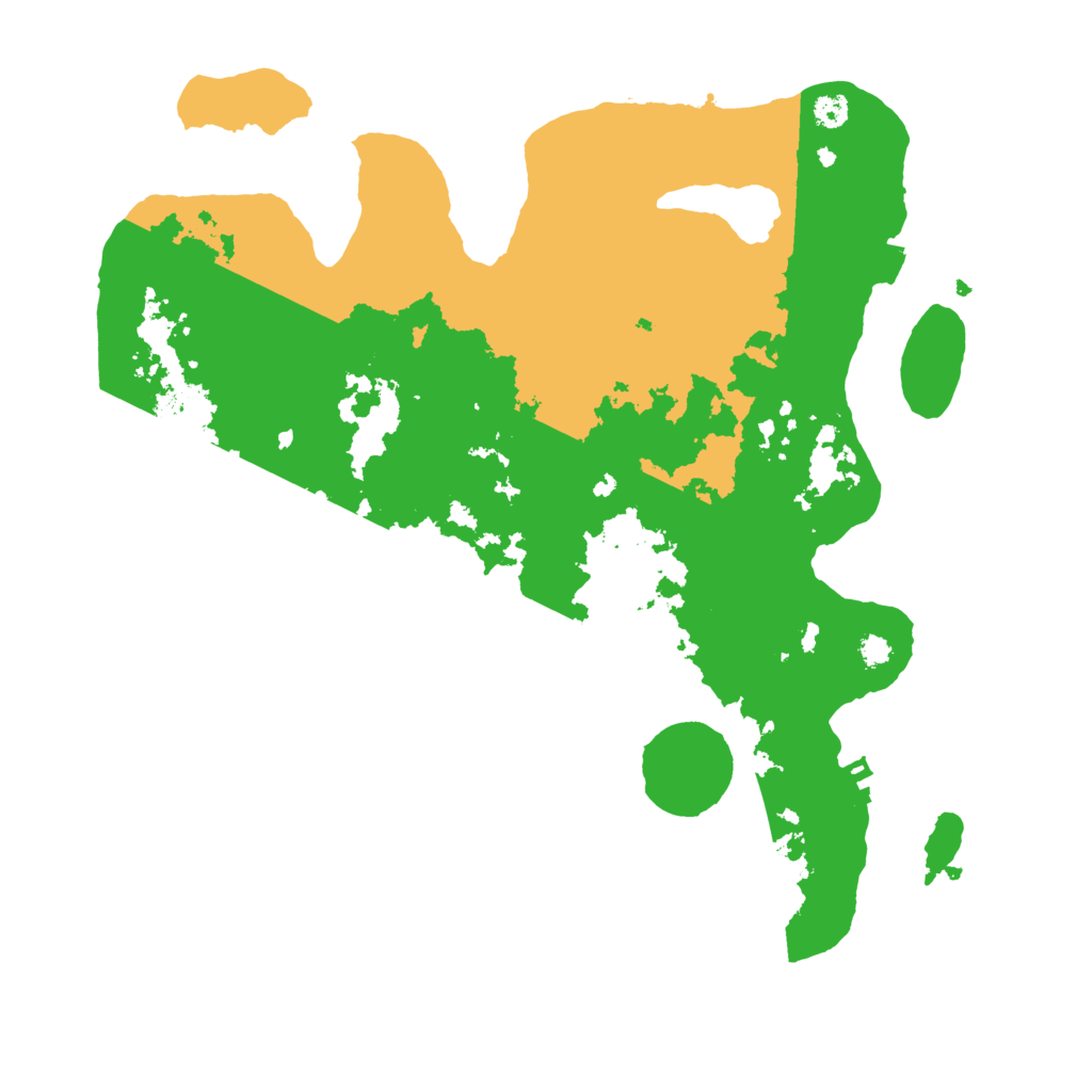 Biome Rust Map: Procedural Map, Size: 3250, Seed: 734037903