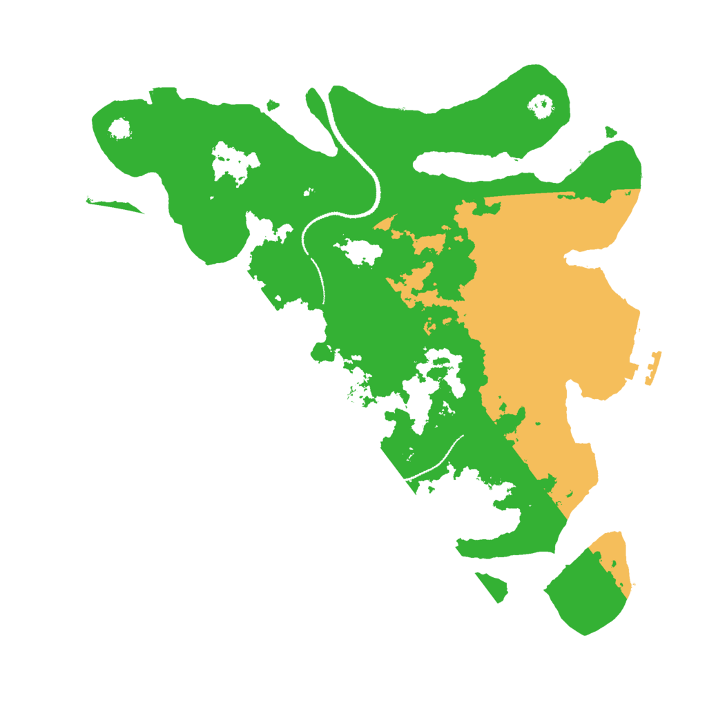 Biome Rust Map: Procedural Map, Size: 3020, Seed: 1123342