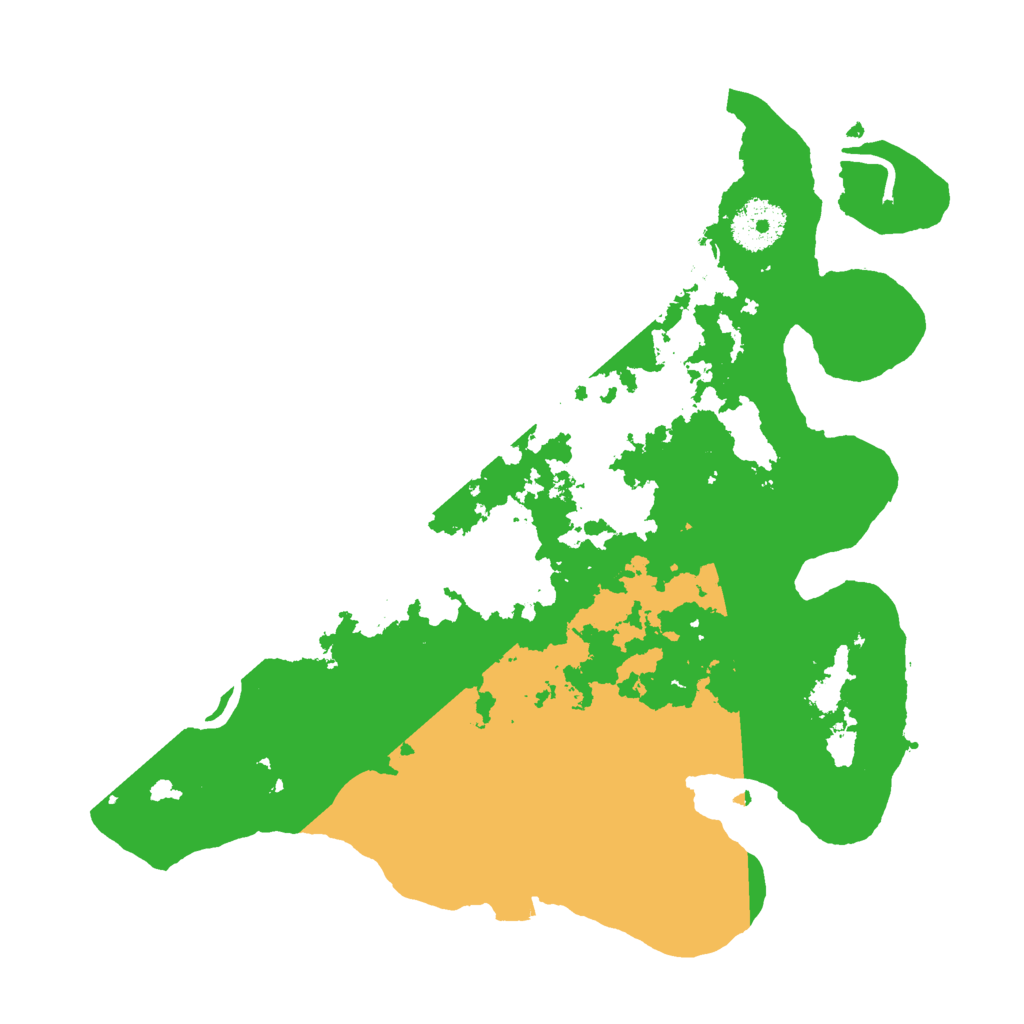 Biome Rust Map: Procedural Map, Size: 3000, Seed: 1203104886