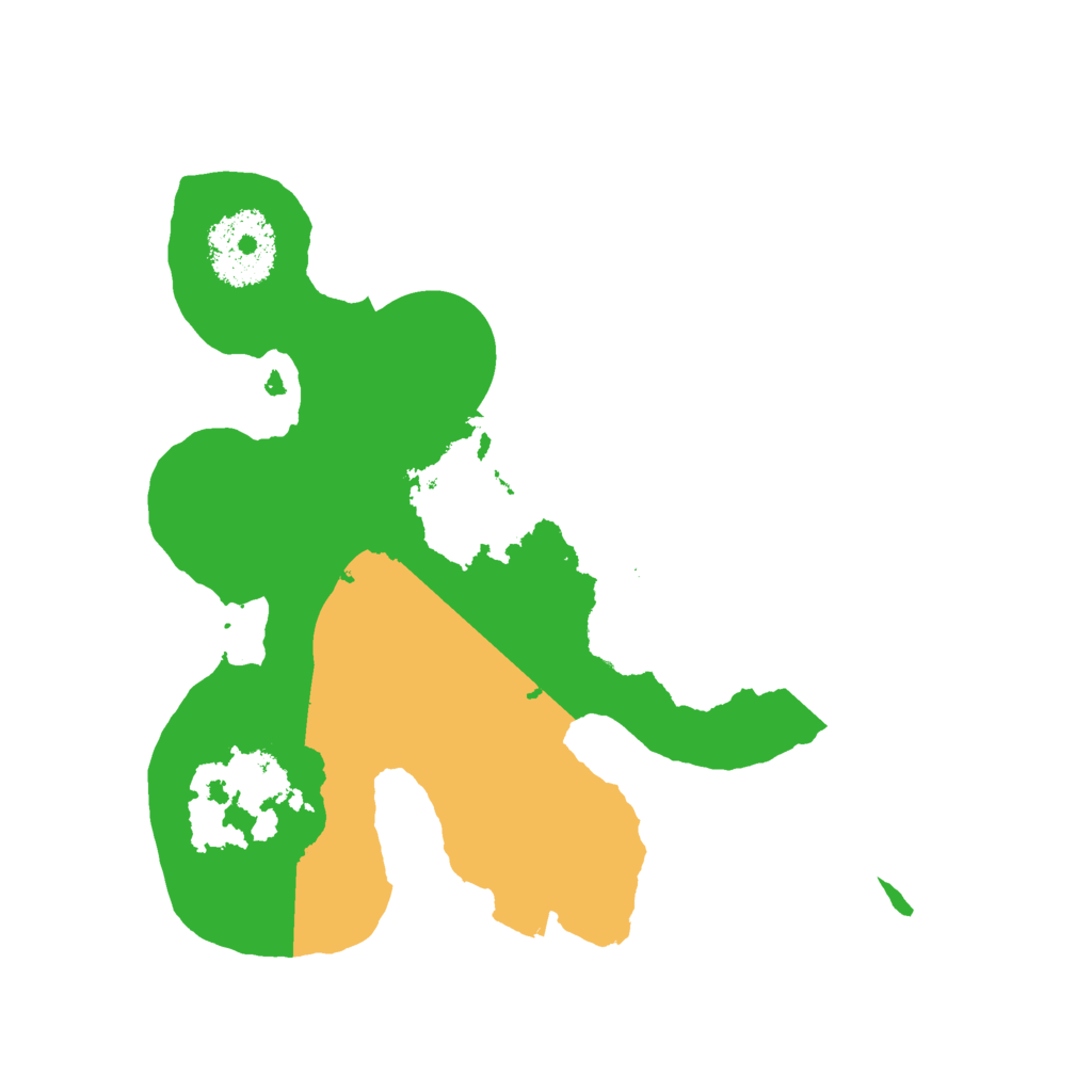 Biome Rust Map: Procedural Map, Size: 2300, Seed: 5525985