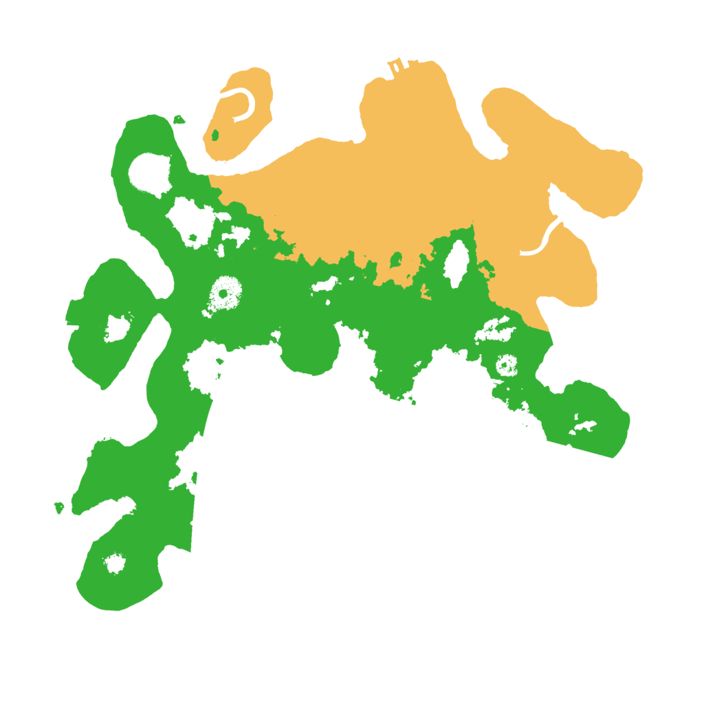 Biome Rust Map: Procedural Map, Size: 3200, Seed: 751