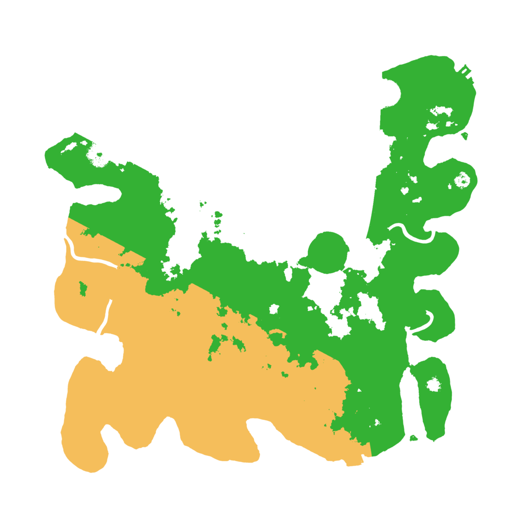 Biome Rust Map: Procedural Map, Size: 3500, Seed: 1310202322