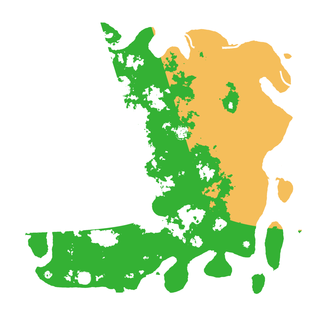 Biome Rust Map: Procedural Map, Size: 4300, Seed: 44509628