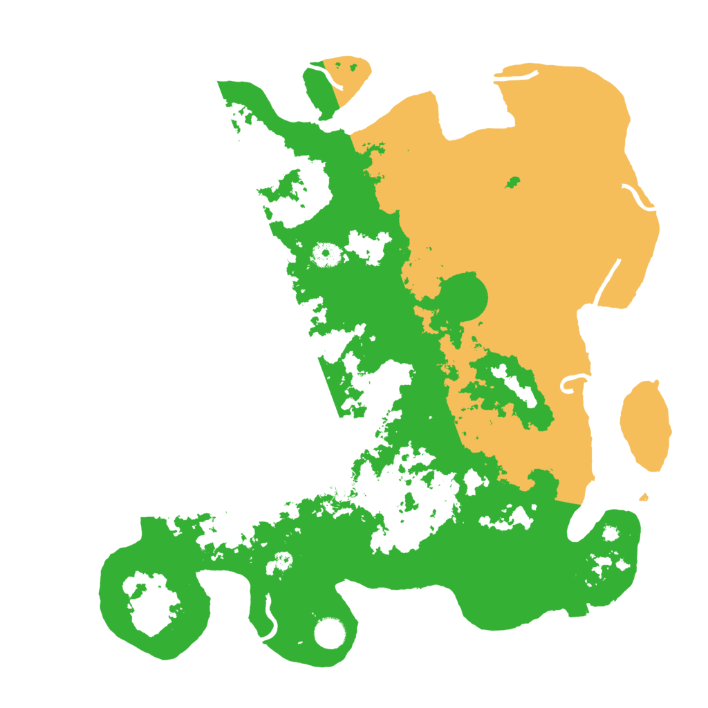 Biome Rust Map: Procedural Map, Size: 4000, Seed: 75234573