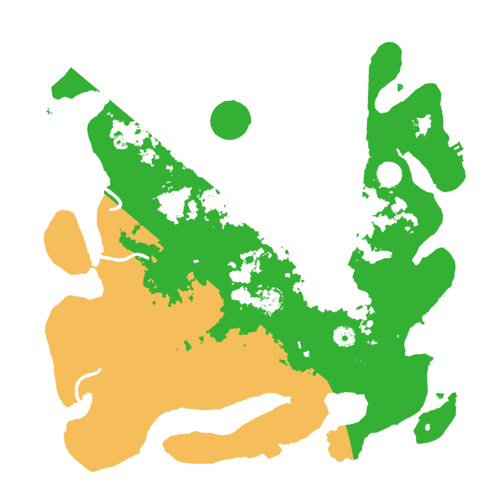 Biome Rust Map: Procedural Map, Size: 3500, Seed: 656233409