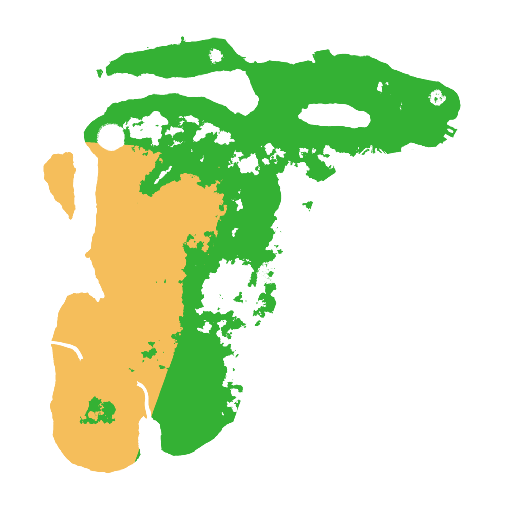 Biome Rust Map: Procedural Map, Size: 3500, Seed: 22094675