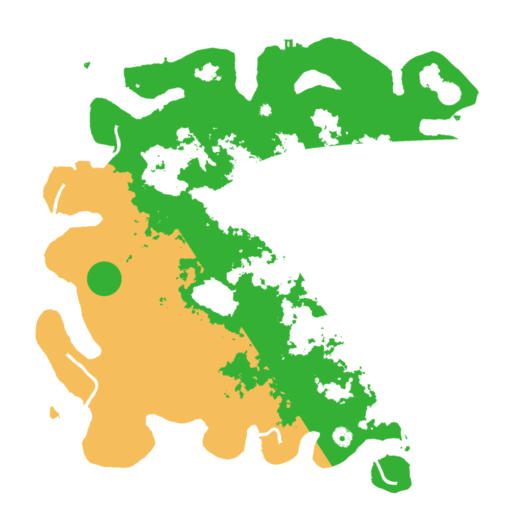 Biome Rust Map: Procedural Map, Size: 4000, Seed: 1891158001