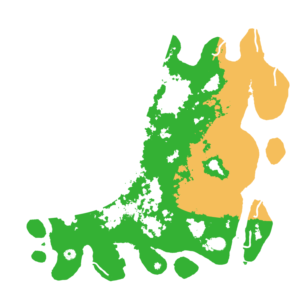 Biome Rust Map: Procedural Map, Size: 4000, Seed: 65508495
