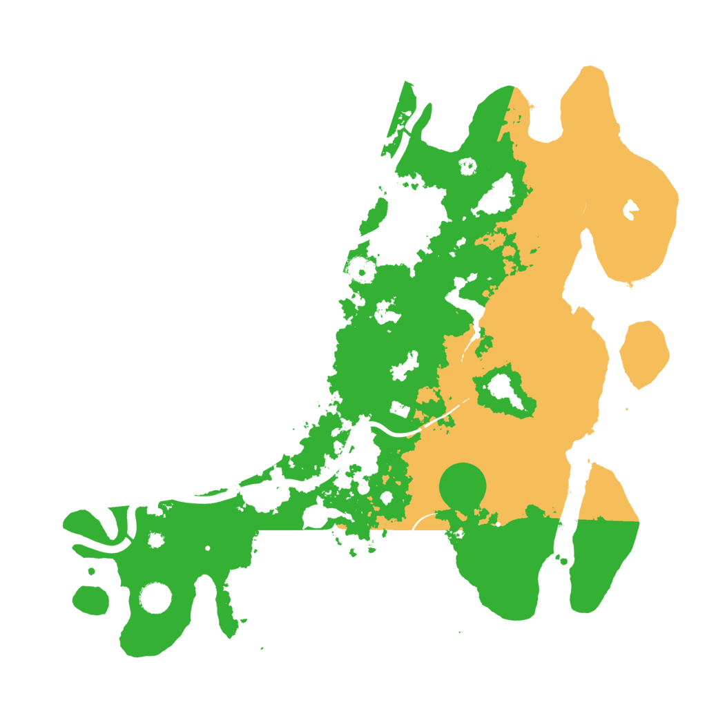 Biome Rust Map: Procedural Map, Size: 4000, Seed: 65508495