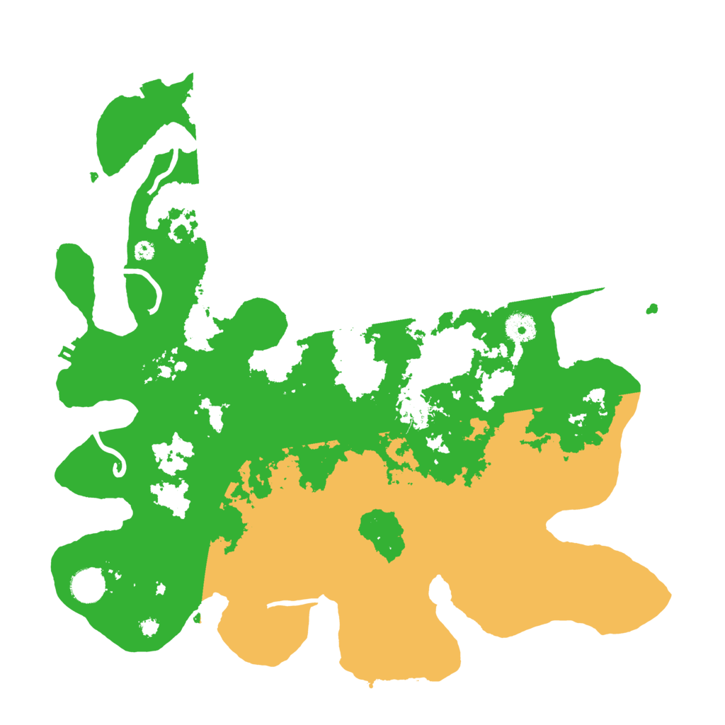 Biome Rust Map: Procedural Map, Size: 3700, Seed: 69941260