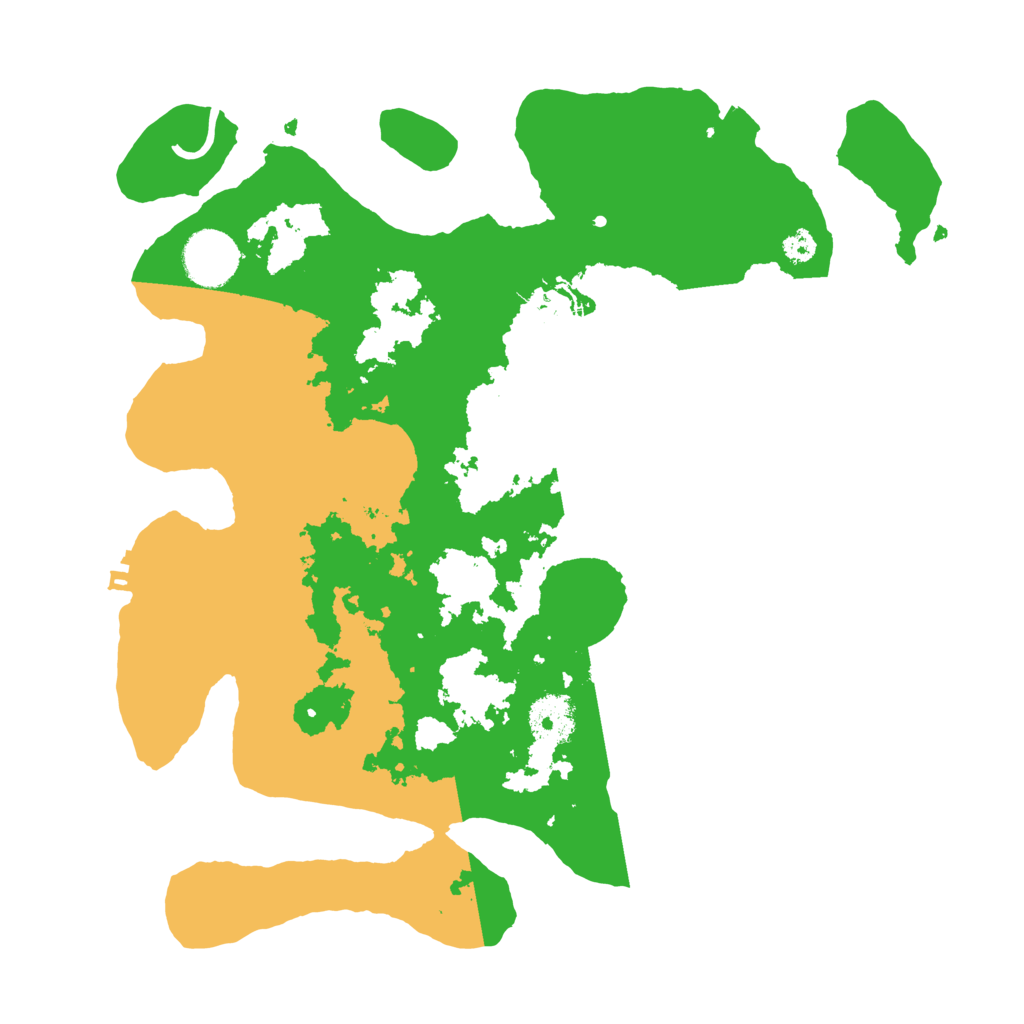 Biome Rust Map: Procedural Map, Size: 3250, Seed: 1134925183
