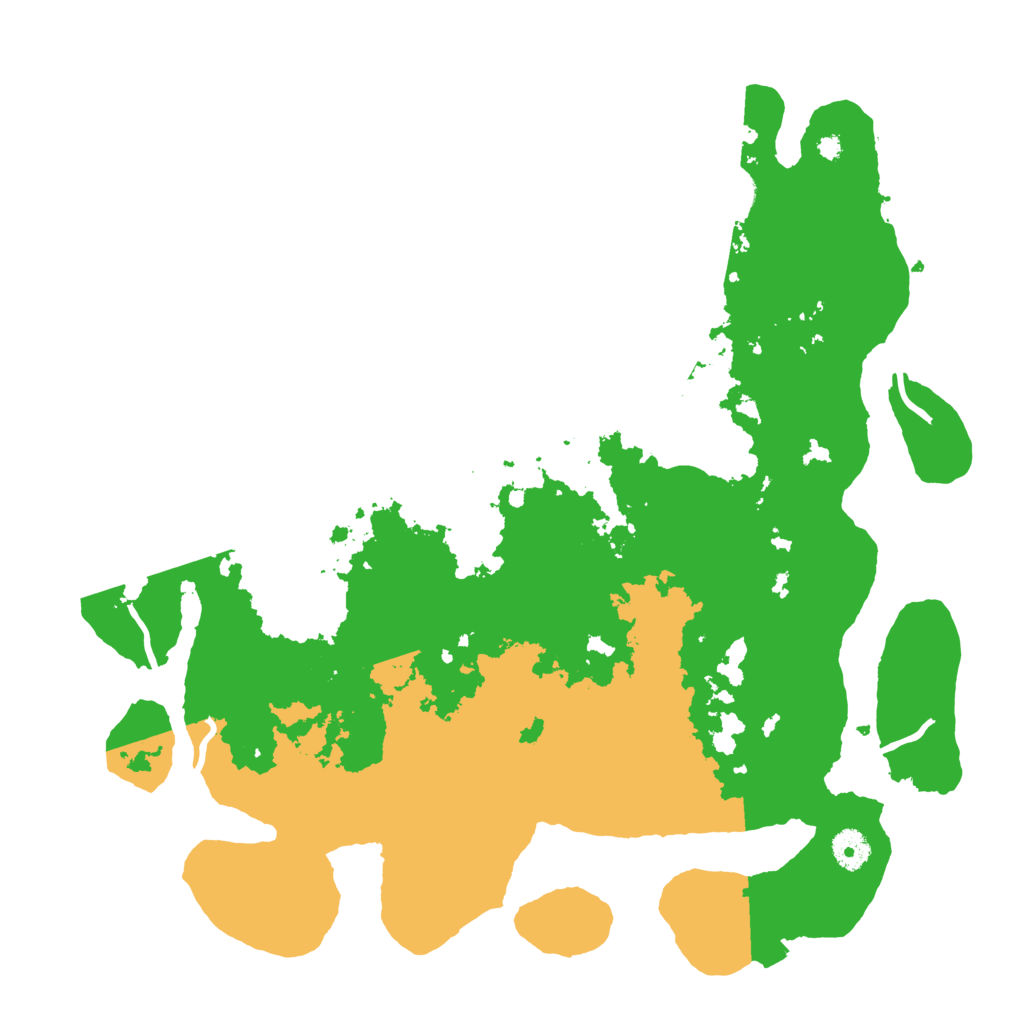 Biome Rust Map: Procedural Map, Size: 4000, Seed: 58883458