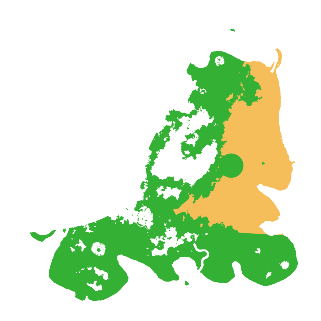 Biome Rust Map: Procedural Map, Size: 3500, Seed: 1703610908
