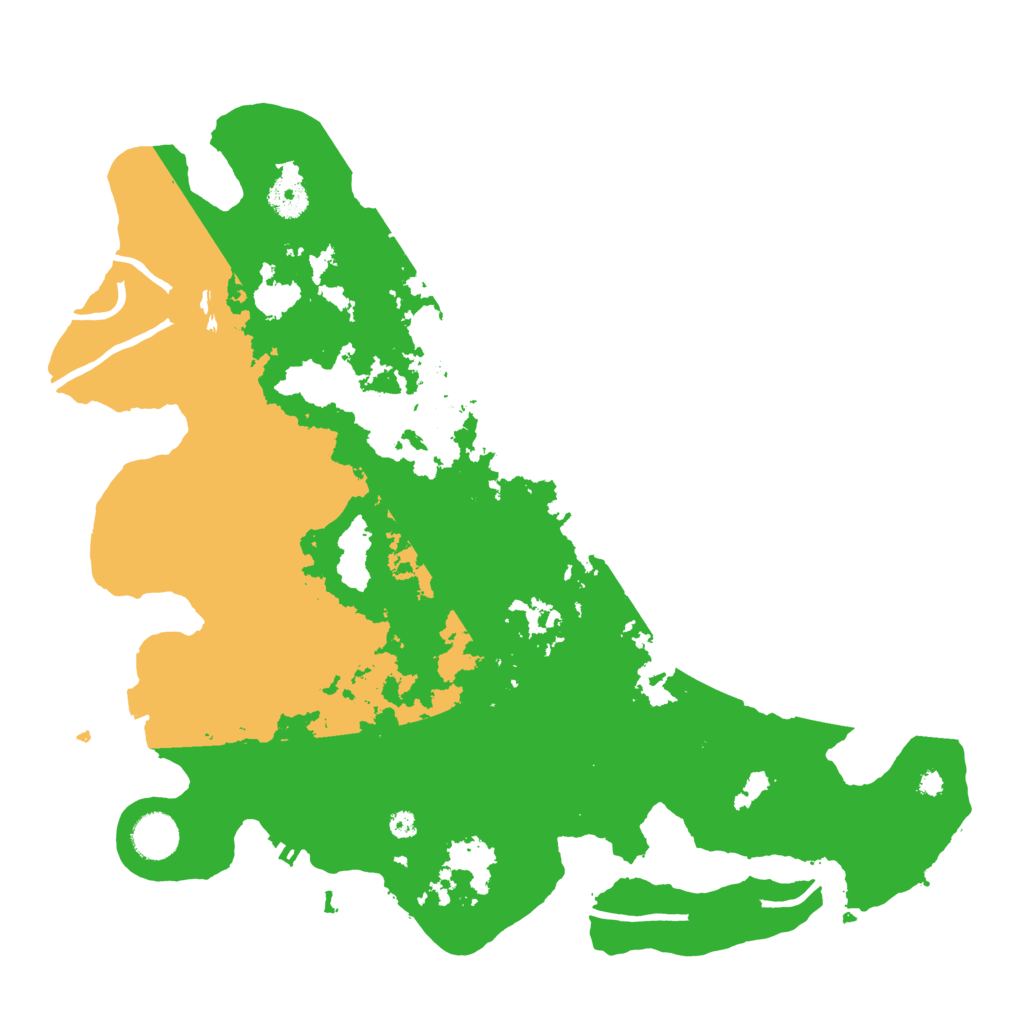 Biome Rust Map: Procedural Map, Size: 3850, Seed: 74519219