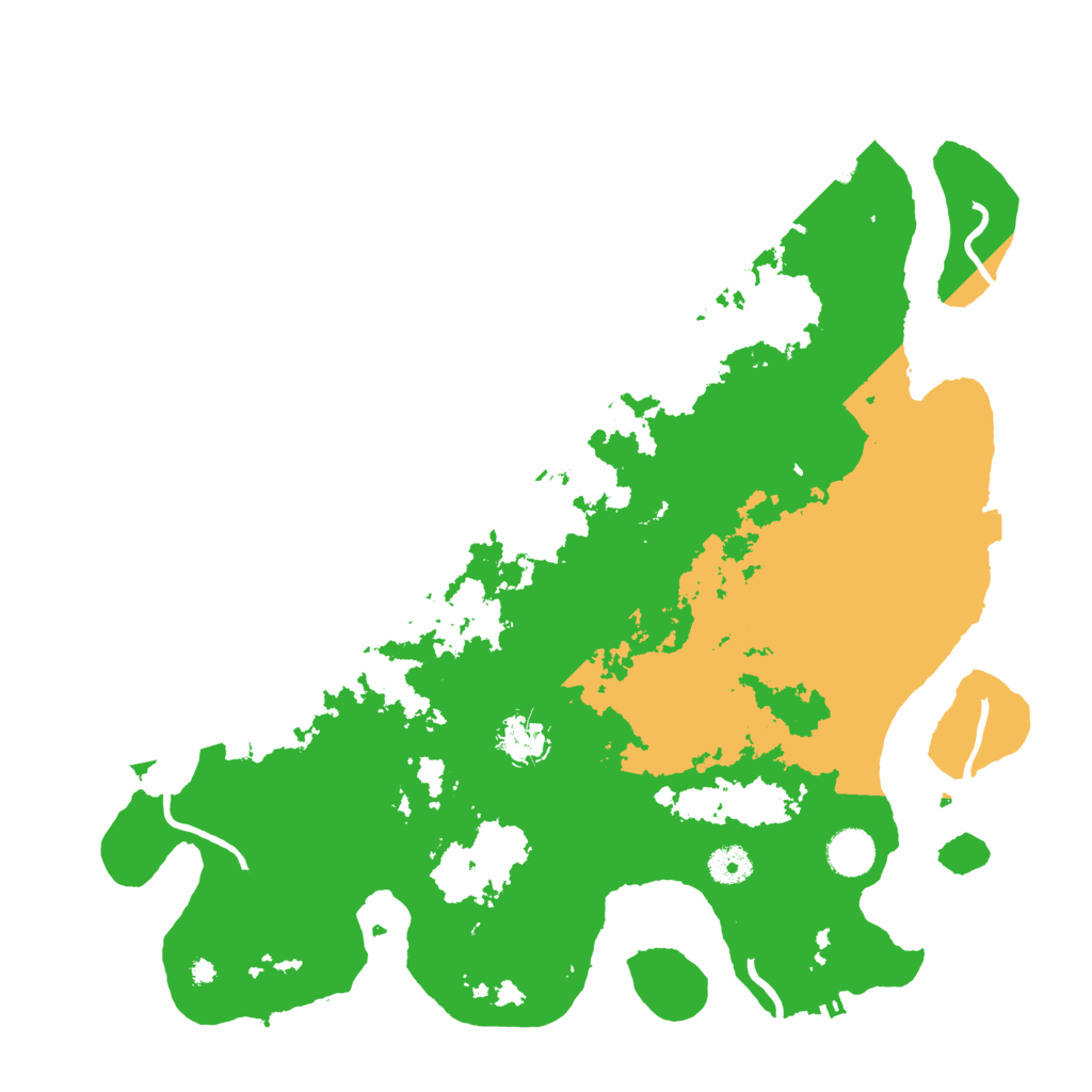 Biome Rust Map: Procedural Map, Size: 4000, Seed: 207666773