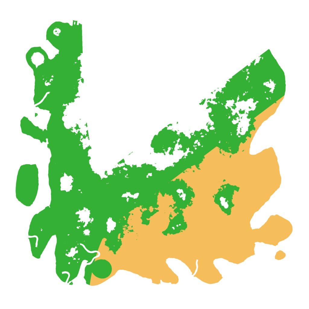 Biome Rust Map: Procedural Map, Size: 4300, Seed: 1356005