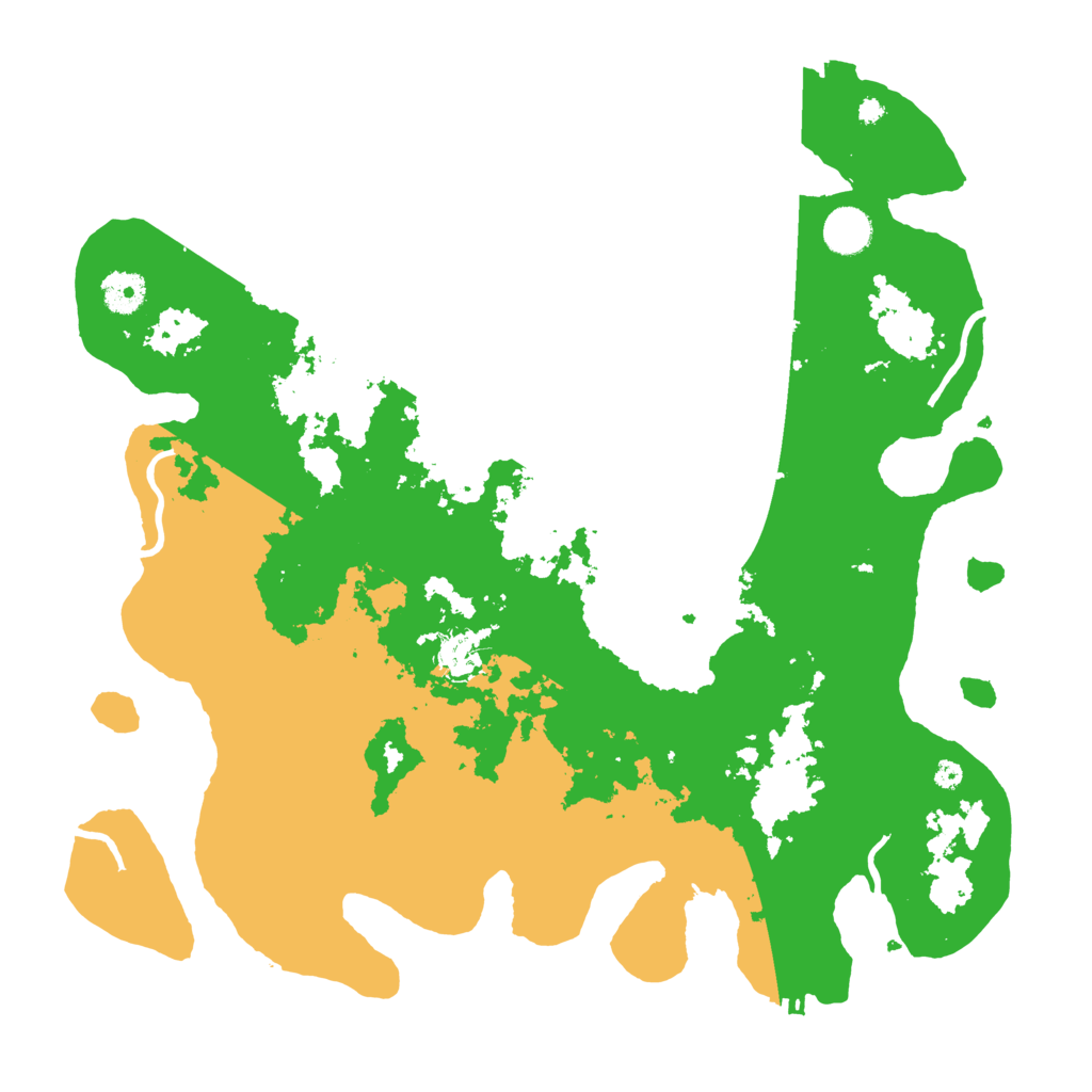 Biome Rust Map: Procedural Map, Size: 4000, Seed: 4016