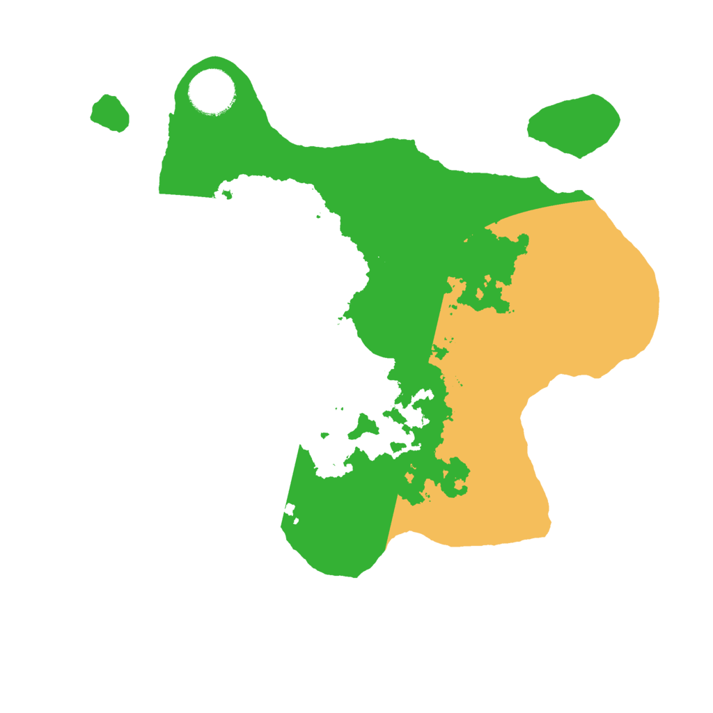 Biome Rust Map: Barren, Size: 2750, Seed: 1000