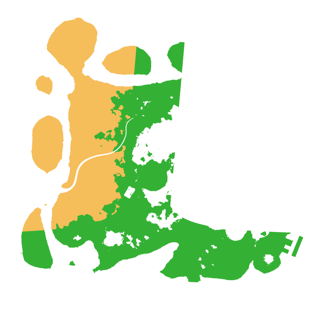 Biome Rust Map: Procedural Map, Size: 3000, Seed: 390444567