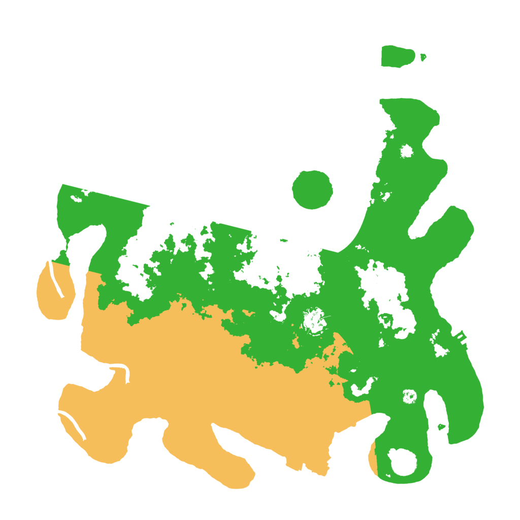 Biome Rust Map: Procedural Map, Size: 3650, Seed: 28660451