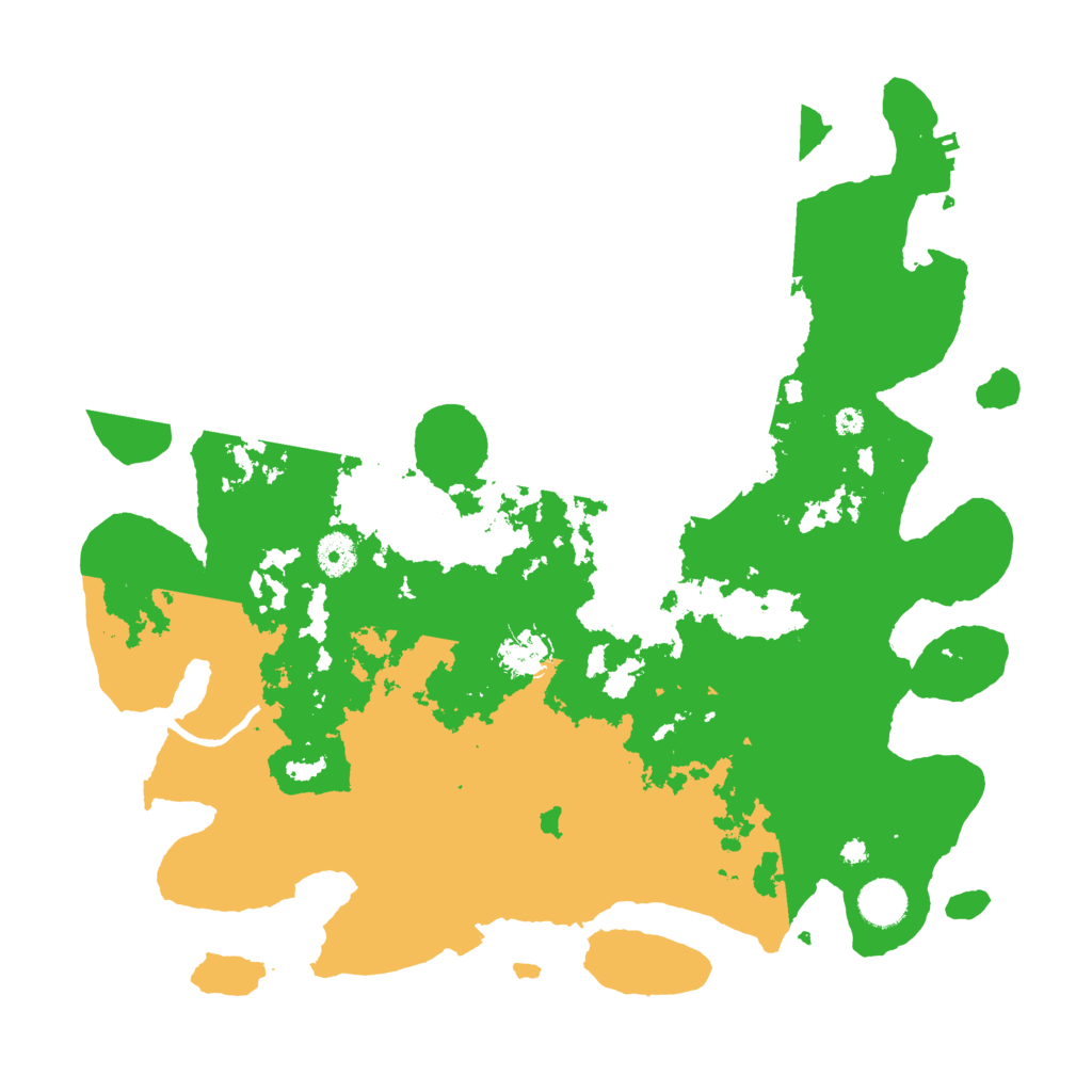 Biome Rust Map: Procedural Map, Size: 3950, Seed: 76511129