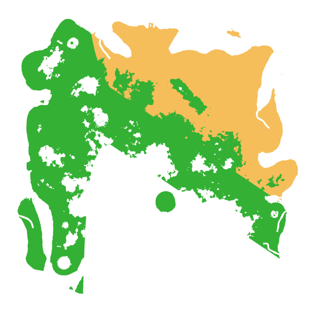 Biome Rust Map: Procedural Map, Size: 4250, Seed: 69536293