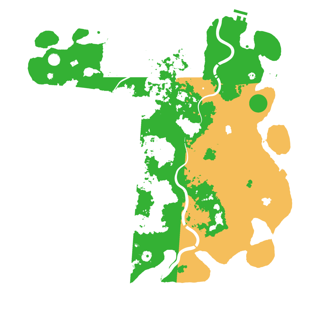Biome Rust Map: Procedural Map, Size: 4500, Seed: 273394281