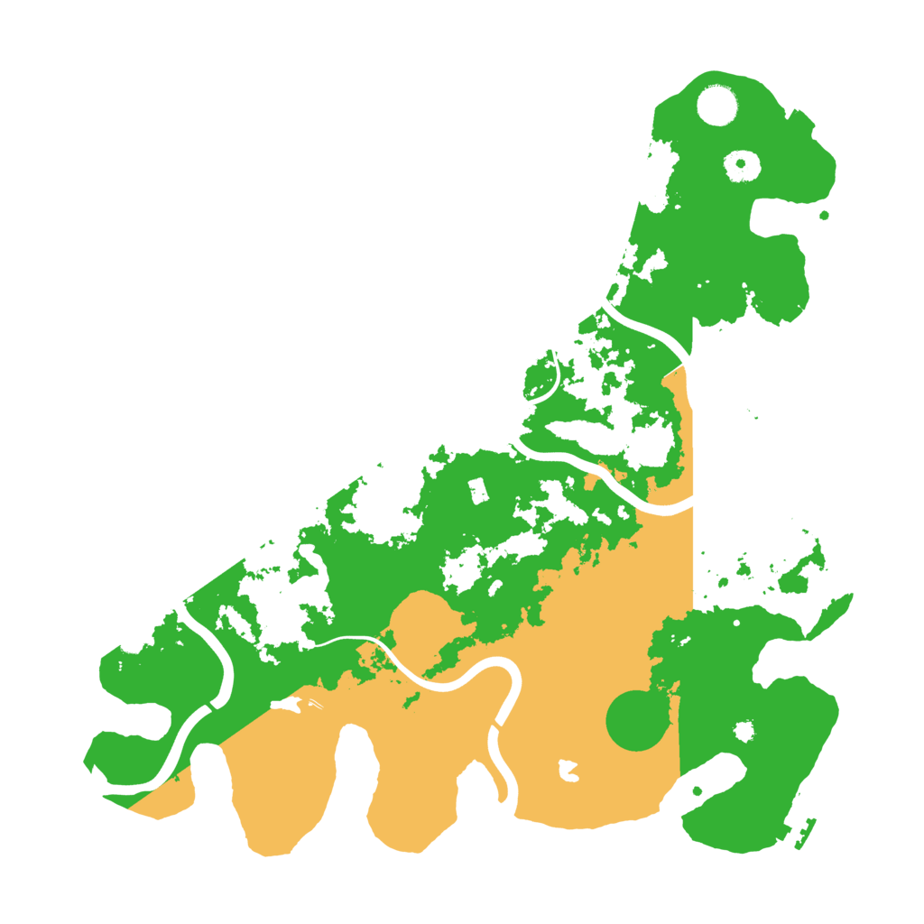 Biome Rust Map: Procedural Map, Size: 4000, Seed: 65916304