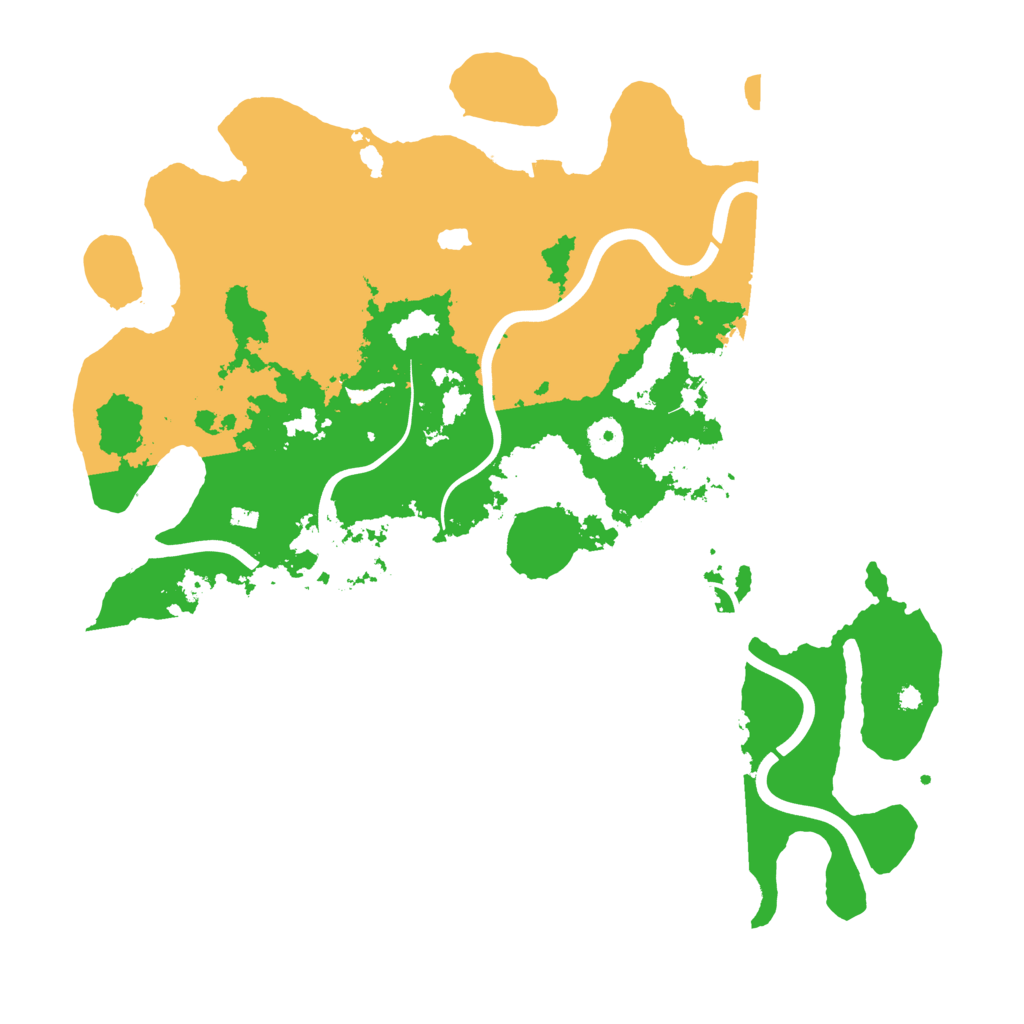 Biome Rust Map: Procedural Map, Size: 4000, Seed: 55367960