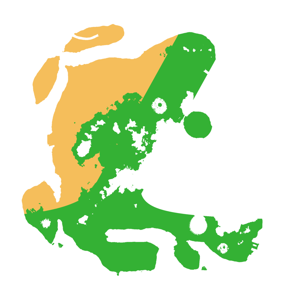 Biome Rust Map: Procedural Map, Size: 3000, Seed: 25962