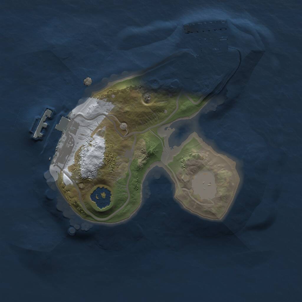 Rust Map: Procedural Map, Size: 1475, Seed: 219, 3 Monuments