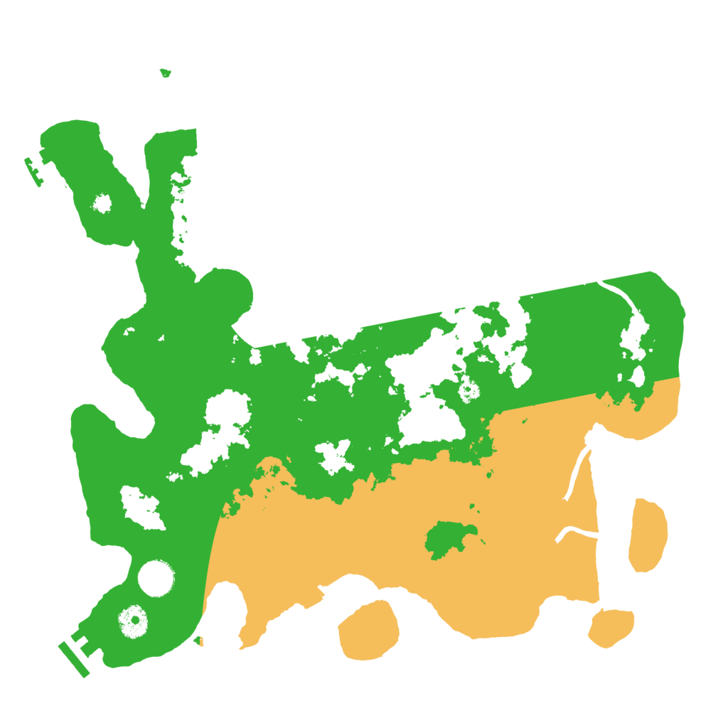 Biome Rust Map: Procedural Map, Size: 3550, Seed: 92814507