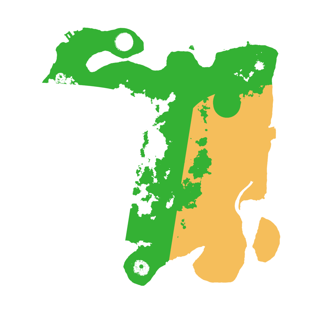Biome Rust Map: Procedural Map, Size: 3000, Seed: 1661522263