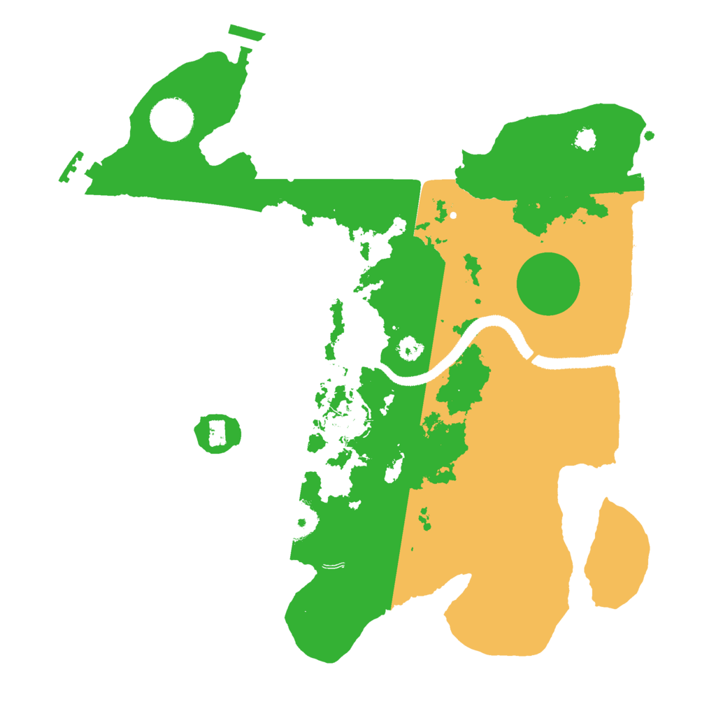 Biome Rust Map: Procedural Map, Size: 3000, Seed: 1661522263