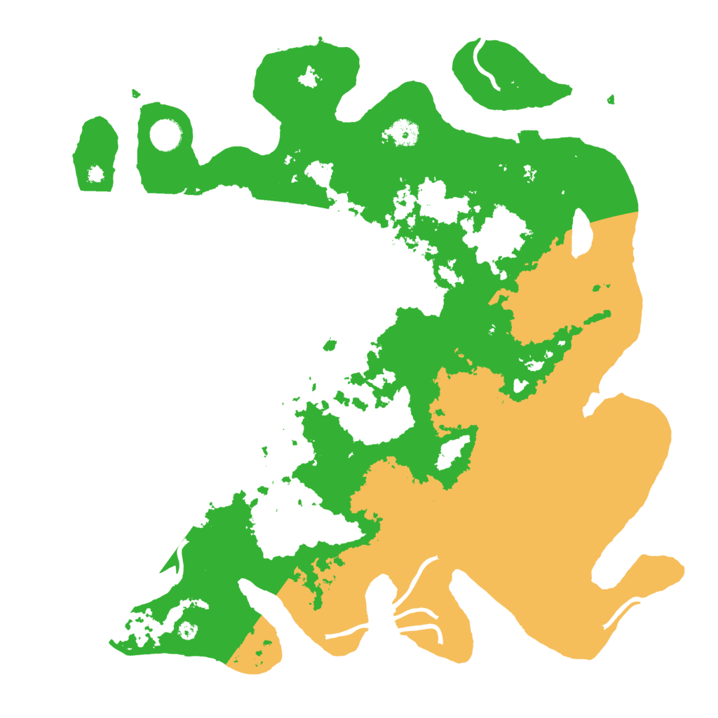 Biome Rust Map: Procedural Map, Size: 4000, Seed: 11301990